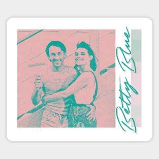 Betty Blue / / 80s Aesthetic Fan Art Design Magnet